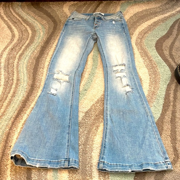 Cute flared jeans - Picture 3 of 5